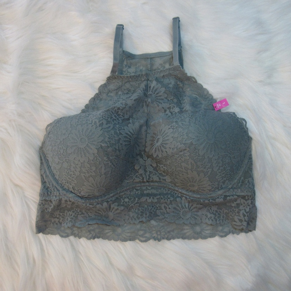 PINK Sage High Neck Bralette